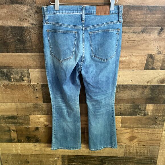 Madewell Cali Demi-Boot Jeans in Tierney Wash Eco-Edition Women's Size 28 - Picture 4 of 5